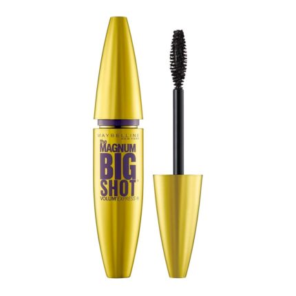 Maybelline Mascara Volume Express Magnum Big Shot 01 Black Volume that comes off with hot water