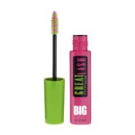 Maybelline New York Great Lash Big Washable Mascara, Blackest Black 130, 10ml