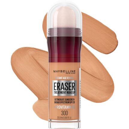 Maybelline New York Instant Age Rewind Stick Eraser Treatment Makeup Luminous Finish, Medium Beige, 0.68 fl. oz.