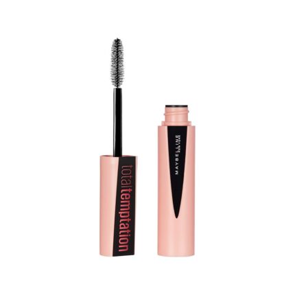 Maybelline New York Total Temptation Masacara, Blackest Black, 8.25 ml (Washabale)