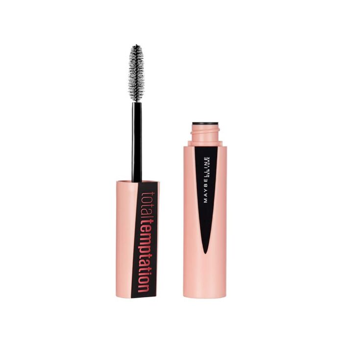 Maybelline New York Total Temptation Masacara, Blackest Black, 8.25 ml (Washabale)
