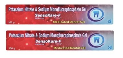 Med Manor Senso kare F Medicated Dental Gel - 100 gm, Pack Of 2