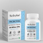 Meibotan Probiotics Supplement 30 Billion for Women & Men – 60 Veg Capsules