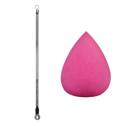 Midazzle Blackhead Remover and Beauty Blender Makeup Sponge, Professional Skincare Tool Set, 2 Pieces