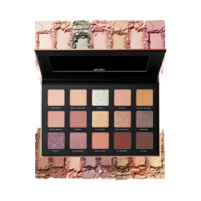 Milani Gilded Nude Palette - 120, Gilded Nude, 9.6 g