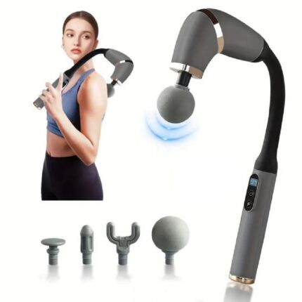 Mokshith Massage Gun Deep Tissue Muscle, Percussion Massage Gun, Portable for Pain Relief, Handheld Back Massagers, Body for Neck, Back, Shoulder and Legs