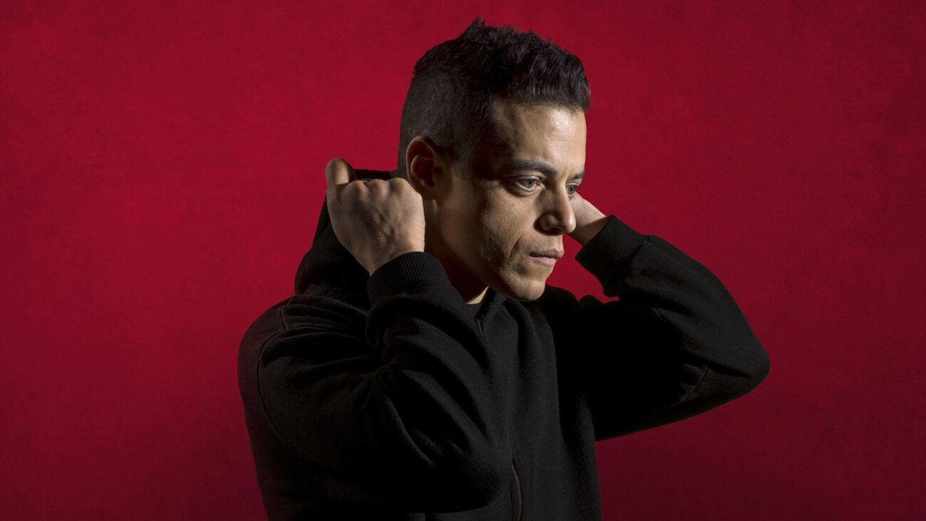 Rami Malek as Elliot Alderson in Mr. Robot, now on Netflix
