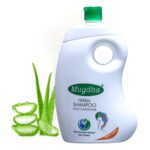 Mugdha Aloe Vera Herbal Shampoo | Anti-Dandruff & Scalp Cooling | Strengthens Hair Roots | Supports Scalp Health| SLS & Paraben Free