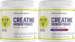 Muscle Asylum Creatine Powder Unflavored (83 ser) & Creatine cola (62 ser) Creatine