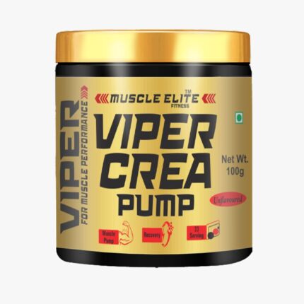 Muscle Elite Fitness Creatine Monohydrate, Strength, Reduce Fatigue, 100% Pure Creatine, Lean Muscle Building [33 Servings, Unflavoured]