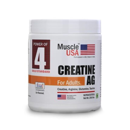 Muscle Prime USA Muscleusa Creatine Powder | Total Servings 25 | 250gm