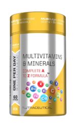 Muscle Science Multivitamin For Men & Women With 21 Vitamins & 9 Minerals For Everyday Energy, Strength & Recovery With Immunity Booster & Antioxidants