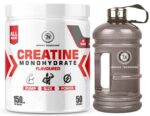 Muscle Transform Creatine Monohydrate, Strength, Reduce Fatigue, 100% Pure Creatine, Lean Muscle, Supports Muscle Growth, Athletic Performance, Recovery [50, Blue Berries,Powder] Free Gallon Shaker