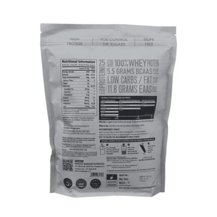 Musclegarage Nutrition Pro Series Whey Protein To Help Build Superior Muscle Strength & Endurance/Kulfi Mava, 900grm