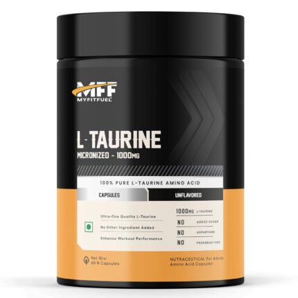 MyFitFuel L-Taurine (1000mg) 60 Capsules