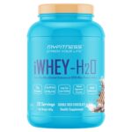 Myfitness iWhey H2O | 88% Protein Per Serving | 100% Whey Protein Isolate | Added Colostrum | Added Digestive Enzymes | Whey Protein Powder (500g (20 servings), Double Rich Chocolate)