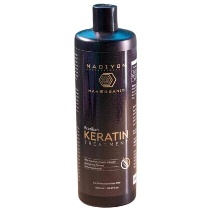 NADIYON PROFESSIONAL Keratin & Moisturizing Shampoo (1000ml) & Mask (500ml), Sulphate Free - Set of 2