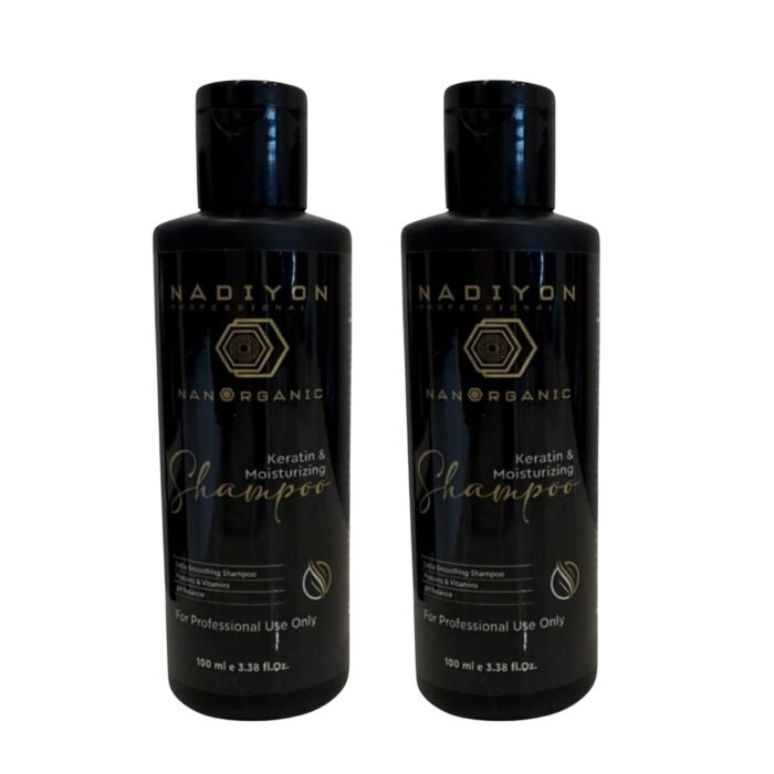NADIYON PROFESSIONAL Keratin & Moisturizing Shampoo- Sulphate Free - Set of 2 (300ml+300ml)