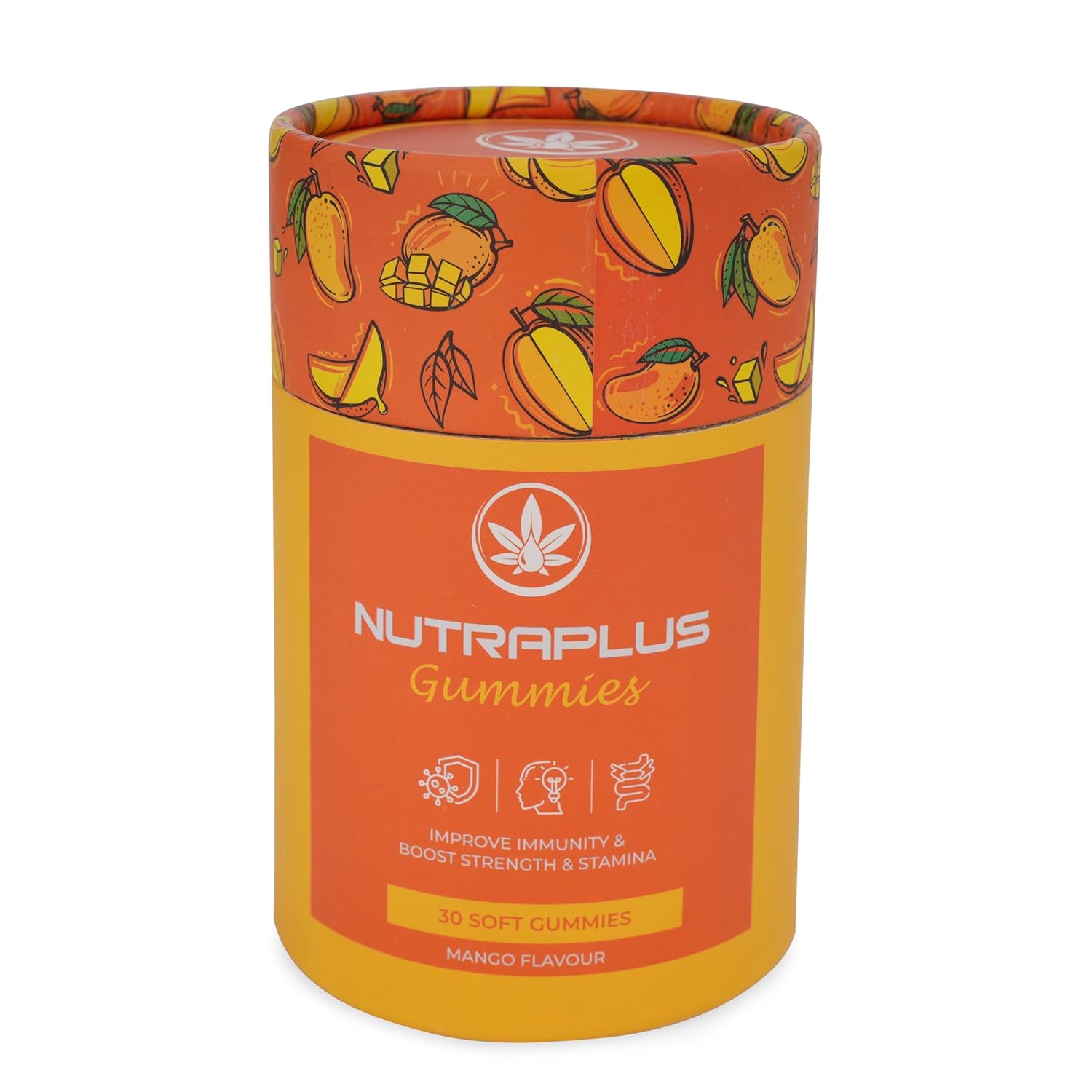 NATURE PERFECT ESSENTIALS Mango Flavour Nutraplus 30 Gummies | Improve Immunity Strength & Stamina, Support Bone Health, and Provide Antioxidant Protection | Pack Of 1