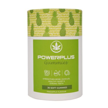 NATURE PERFECT ESSENTIALS Powerplus Calcium Gummies |Help To Strength Bone, Muscles, Healthy Heart & Strong Teeth Care | Supports Immunity Absorption | 30 Vegetarian & Vitamins Gummies for Men & Women | Pack Of 1