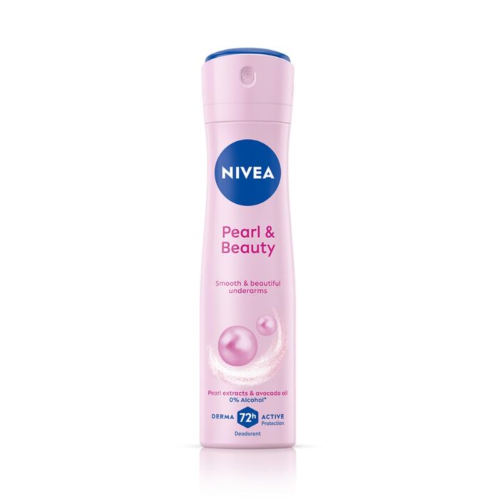 NIVEA Pearl And Beauty Deodorant, Spray, Female 48Hours, 150Ml