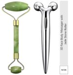 N.Y.N BEAUTY Revolutionize Your Skincare Routine with the 3D Manual Roller: The Ultimate Face Lift Instrument for Skin Tightening, Wrinkle Reduction, and Serum Application