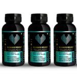 Nature Code Always Young Capsules - Anti-Aging Supplement for Healthy Skin, Wrinkle Reduction, Glowing Complexion with Vitamin A, C, E, Biotin & Natural Herbal Extracts - 60 Veg Capsules (Pack of 3)