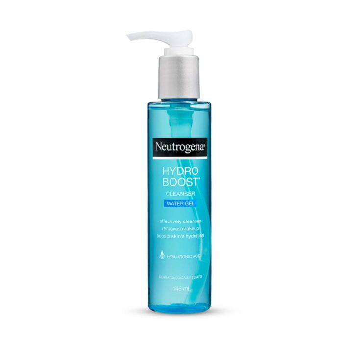 Neutrogena Hydro Boost Cleanser | Water Gel Formula | Hyaluronic Infused | Water-Based | Dry Skin | Moisturizing & Refreshing | Hydrated & Nourished Complexion | 200ml (Pack of 1)