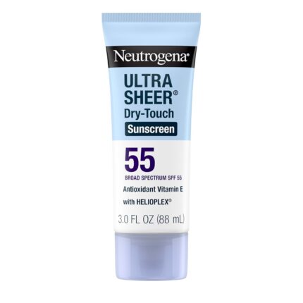 Neutrogena Ultra sheer Sunscreen, SPF 50+, Ultra light, for oily and dry skin, 88 ml