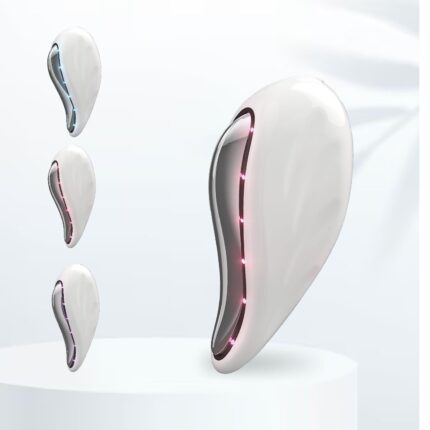 Numour G.O.A.T Smart Electric Gua Sha Handheld Face Massager Machine For Facial | EMS Technology with LED Purple, Blue & Red Light Therapy for Face | Sonic Pulsations, Hot & Cold Massage | Anti-Aging, Acne Clearing, Skin Repair