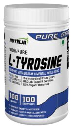 NutriJa L-Tyrosine -100 grams Pure & USP Grade Powder