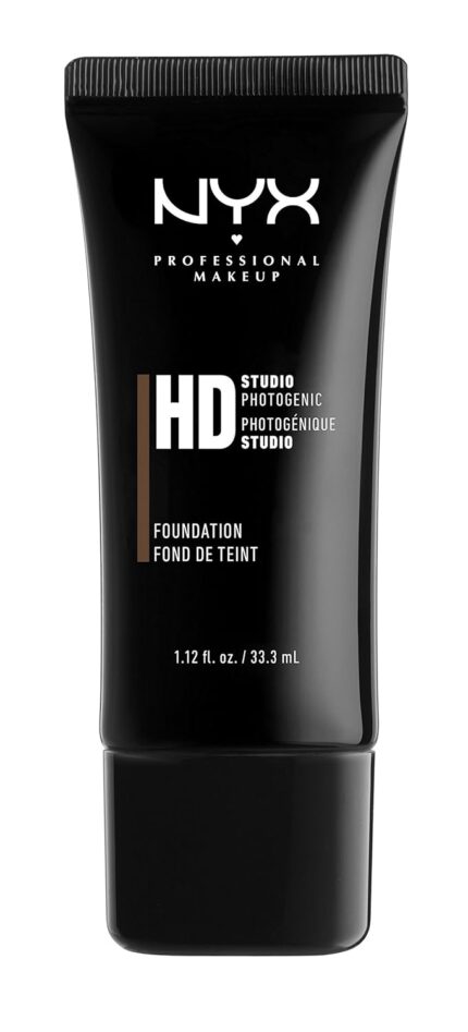 Nyx Professional Makeup Hd Studio Photogenic Liquid Foundation, Cocoa, 33.3ml