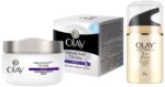 Olay Day Cream Total Effects 7 in 1, Anti-Ageing SPF 15, 50g & Olay Night Cream Natural White Fairness Night Moisturiser, 50g