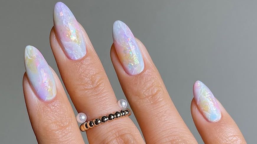 Opal Nails Are the Mermaid-Inspired Summer Mani We're Obsessing Over