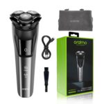 Oraimo SmartShaver 2 Premium Cordless Electric Shaver for men,Wet & Dry Electric Shaver with Pop-Up Trimmer,Super Fast Charge 60 minutes Runtime,Rechargable,3 360° Rotatable Head