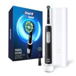 Oral-B Adult Pro Limited Electric Toothbrush With (2) Brush Heads, Rechargeable, Black, 1 Piece