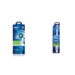 Oral-B Adult Vitality 100 Blue Criss Cross Electric Rechargeable Toothbrush Powered By Braun & Cross-Action Power Toothbrush (Color May Vary), 1 count