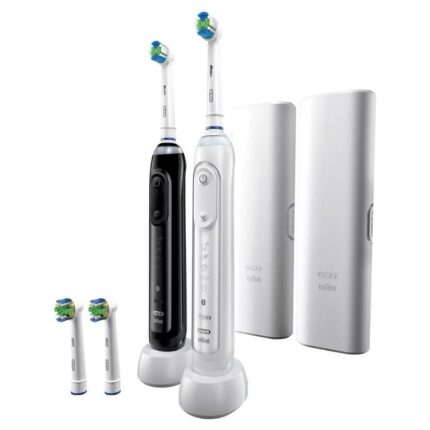 Oral-B Genius Rechargeable Battery Powered Adult Toothbrush, 2 Pack, Assorted