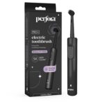 Perfora PRO Oscillating Electric Toothbrush | 2 Year Warranty | Electric Toothbrush Rechargeable, Electric Brush For Men & Women, 8800 RPM, 1 Mode, 2 min Auto Timer (Limitless Black)