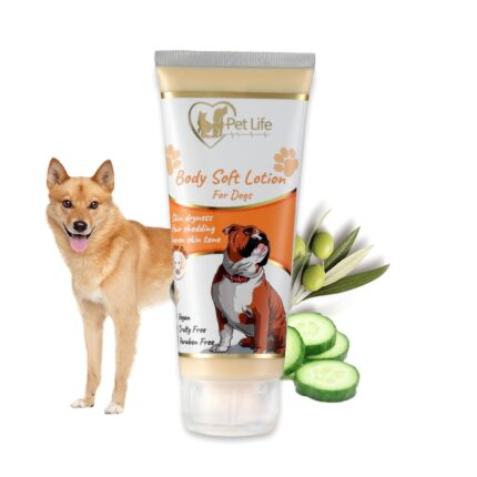 Pet Life Dog Body Soft Lotion Indian Spitz Dog, Puppy | Help in Nourishes, Softening Skin & Coat | Made with Nature Actives | Safe & Pet Friendly Formula for All Dog Breed – 100 ml