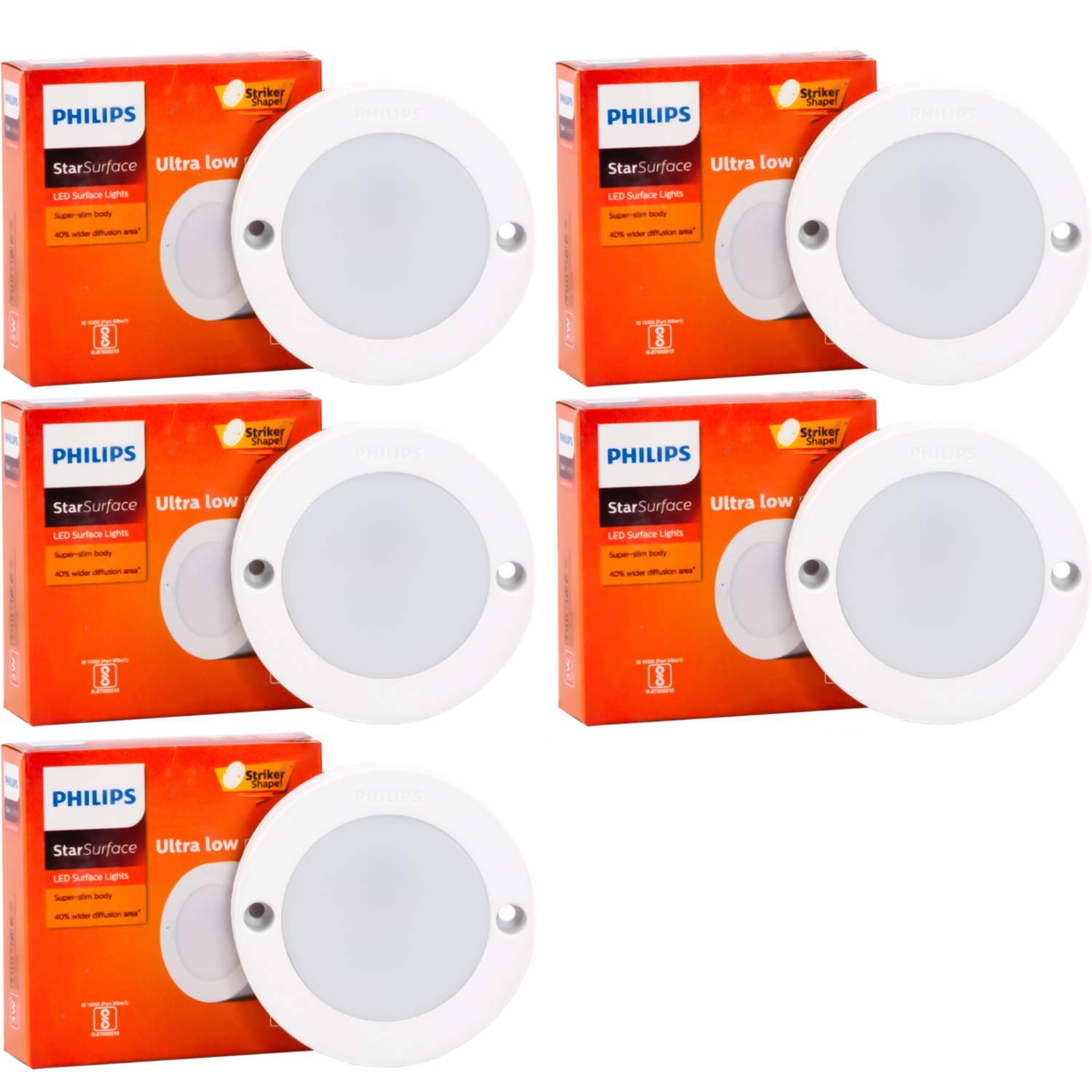 Philips 59289 3 Watts Round Cabinet Light, (Cool White) Philips 59289 3 Watts Round Cabinet Light, (Cool White)