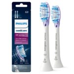 Philips Genuine Sonicare Premium Gum Care Replacement Brush Heads, 2 Pack, White - HX9052/17