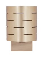 Philips Roseate Single Head 9-Watt Smart Wiz Wi-Fi Enabled LED Wall Light/Wall Lamp for Bedroom,Living Room Compatible E27 Base Multicolor LED Lamp,Matt Gold,Standard