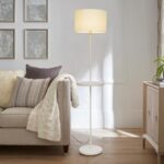 Philips Sierra Floor Lamp for Home Decoration | Floor Lamp for Bedroom, Dining Room,Living Room (White)