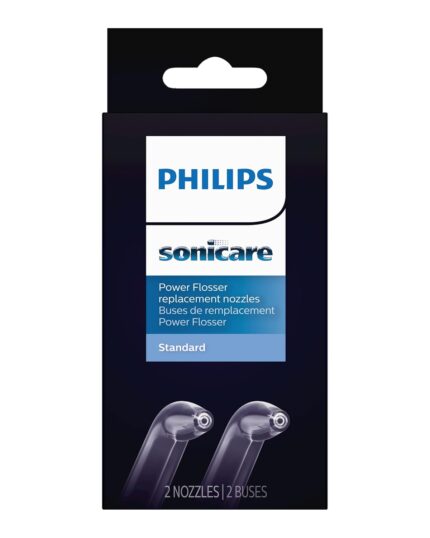 Philips Sonicare Power Flosser Standard Tips (F1), 2pk, White HX3042/00