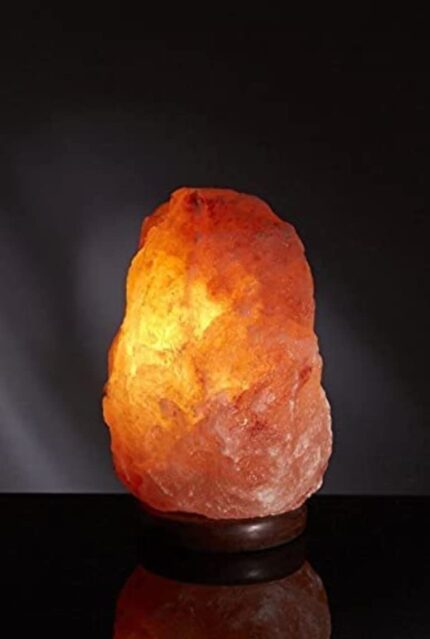 Phoenix The Heavenly- Himalayan Rock Salt Lamp in Natural Shape (1-2 KG) for Positive Energy, Vastu, Fengshui, Healing, Peace, Harmony, Purification, Best Gifting Option, Pink, Pack of 1