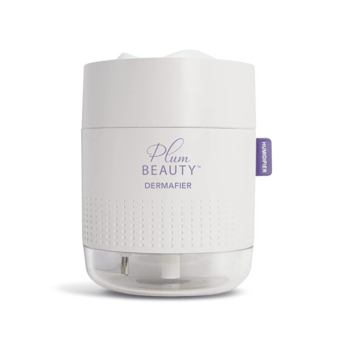 Plum Beauty Portable Facial Steamer, 2 Settings - USB Powered, Hydrate & Revitalize Skin, Up to 12 Hours of Use