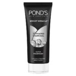 Pond’s Pure Detox, Facewash, 100g, for Fresh, Glowing Skin, with Activated Charcoal, Daily Exfoliating & Brightening Cleanser, Pollution Clear Face Wash