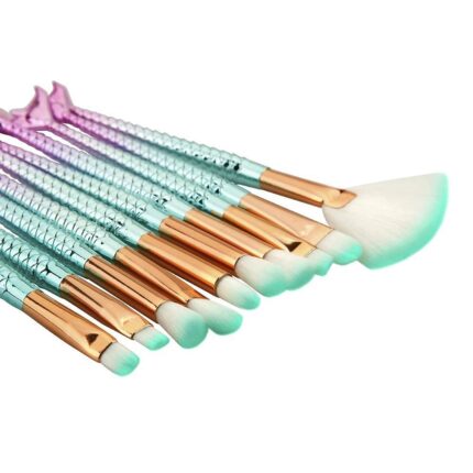 Preyansh Makeup Brush, Multicolor (Set of 10)