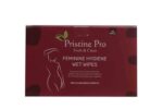 Pristine Pro Fresh & Clean Feminine Hygiene Wet Wipes | pH Balanced for Intimate Freshness | Safe, Gentle & Alcohol-Free | Paraben-Free | 50 Wipes